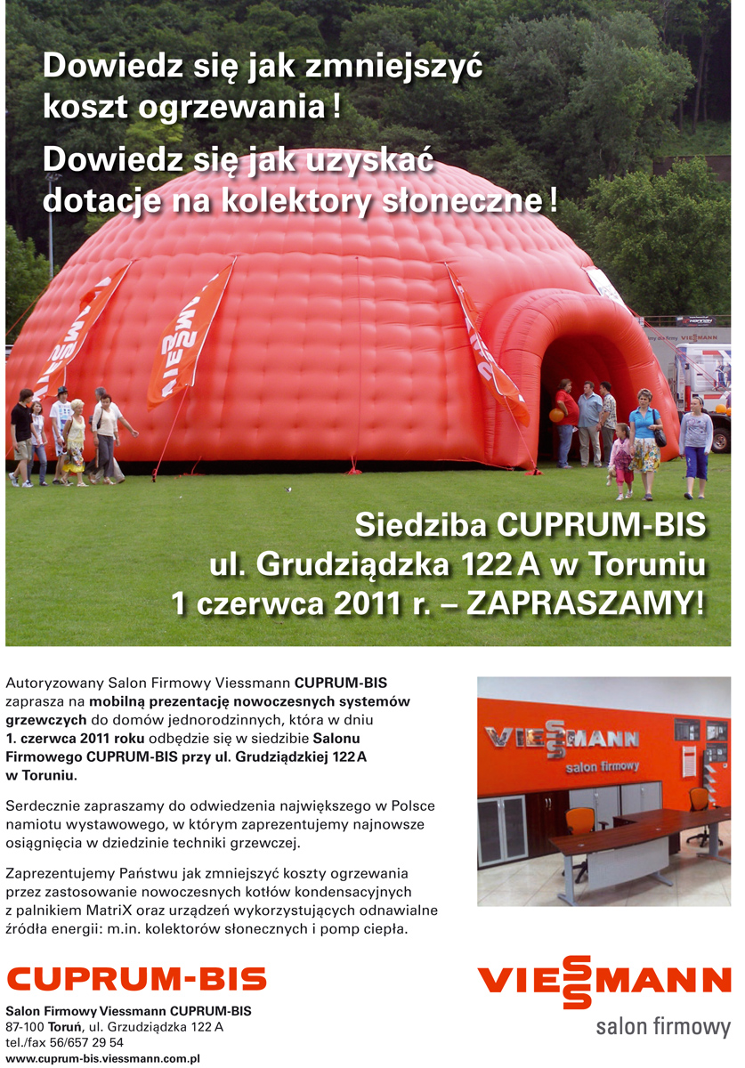 Viessmann - SF Torun - Namiot MatriX plakat 2011ཁ.jpg